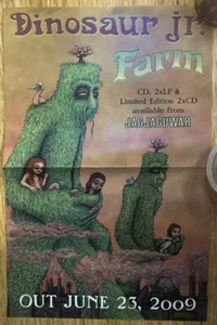 Dinosaur Jr Farm JAGJAGUWAR CD 2xLP Limited Edition Promo Poster (23. Juni 2009) - Bild 1 von 1