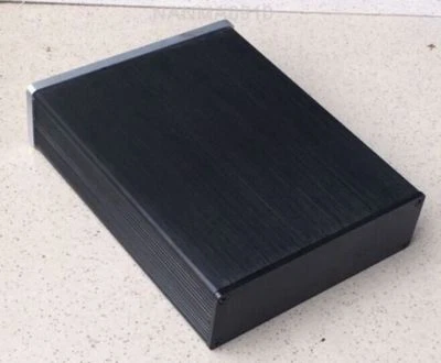 Mini estuche de aluminio Chassi para amplificador de potencia fuente de alimentación hágalo usted mismo Foto 1 de 3