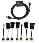 LPG FTDI DIAGNOSTIC INTERFACE SET WITH 7 ADAPTERS (8 PLUGS) CCY UNIVERSAL