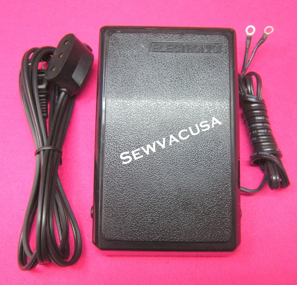 Foot Controller (Pedal) & Power Cord Fits Singer 15, 66, 201,306 319 & More NEW - Image 1 of 1