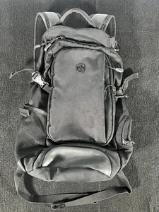 Swiss Gear Airflow Laptop Backpack Black Travel School - Picture 1 of 11