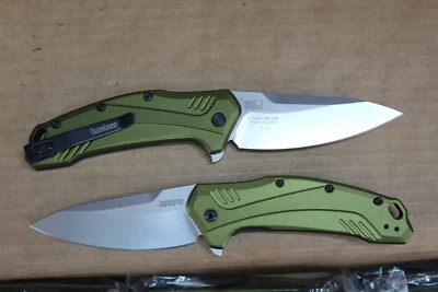Kershaw Olive Link, 1776OLSW, hoja CPM 20CV SW, nueva, segunda de fábrica, ¡EE. UU.! Foto 1 de 4