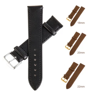 18/20/22mm Classic Genuine Leather Watch Band Strap Quick Release Wristband ZQ\⸙ - Picture 1 of 13
