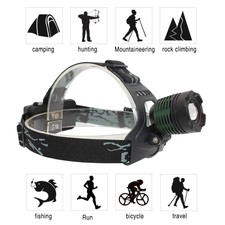 Headlamp CREE XP-E R2 3W ZOOM 160 lm  IP44   3xAAA