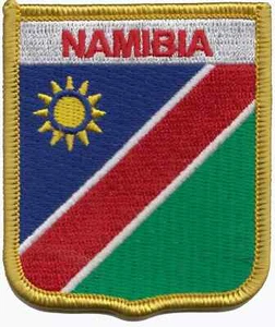 Namibia Flag Embroidered Patch - LAST FEW - Picture 1 of 3
