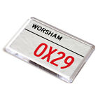 FRIDGE MAGNET - Worsham OX29 - UK Postcode