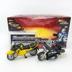 Transformers Sideways Vs Axer MIB Complete RID 2001 Mega Class - Picture 1 of 11