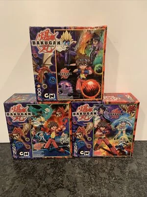 批量 3 件 Bakugan Battle Brawlers 海报 尺寸 拼图 100 & 250 块 全新未拆封 — 第 1/4 张图片