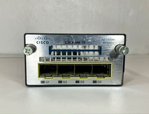 Cisco Catalyst C3KX-NM-1G 4 SFP Ports Network Modul For Cisco 3560X And 3750X - Picture 1 of 5