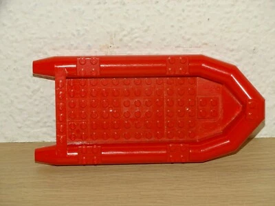 LEGO Boot Schlauchboot rot feuerwehr  - Bild 1 von 2
