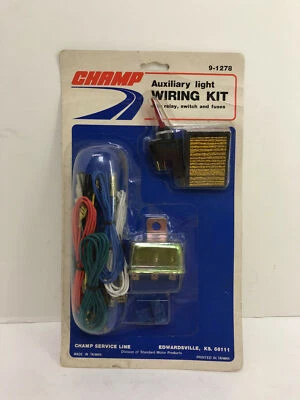 Nueva pieza de coche vintage NOS: kit de cableado de luz auxiliar ~ parte #9-1278 Foto 1 de 4