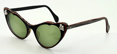 Salvaje! Marco retro de gafas de sol/ojos de gato American Optical AO de colección de los años 50 #439 Foto 1 de 4