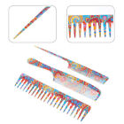 Bohemian Style Rat Tail Combs for Men - 3 Pack