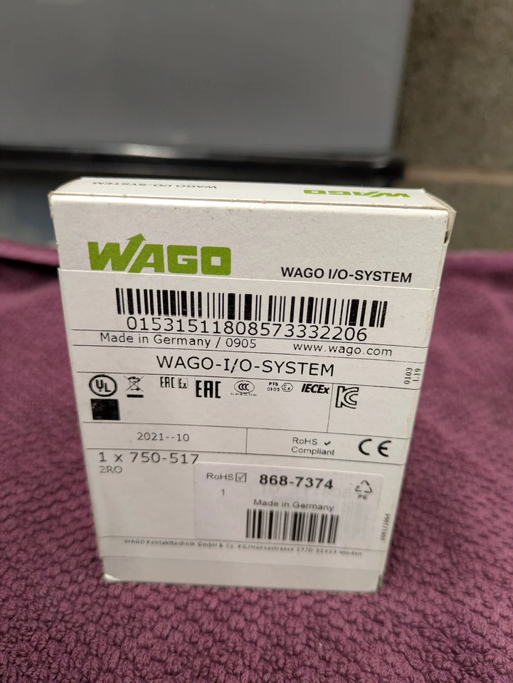Wago 750 Series PLC I/O Module, 750-517 new in box - Image 1 of 1