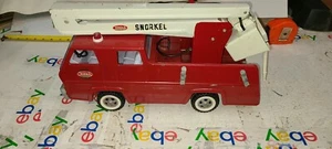 Camión de bomberos de snorkel Tonka vintage - Imagen 1 de 6