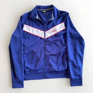 Nike Striker Track Jacket Mens XL Royal Blue Lightweight Full Zip 717285-455 - Picture 1 of 8