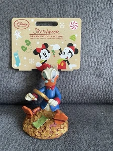 Disney Scrooge Mcduck Sketchbook Ornament Duck Tales Donald’s Uncle Scrooge - Picture 1 of 8