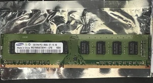SAMSUNG 2GB 2Rx8 PC3-8500U DDR3-1066MHz Memory Ran M378B5673FH0-CF8 Genuine - Picture 1 of 3