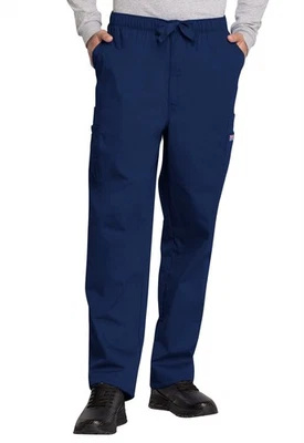 Pantalón Médico Cherokee Workwear Para Hombre Corto Carga con Cordón 4000S NAVW Azul Marino Foto 1 de 4