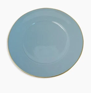 Anna Weatherley Porcelain Charger NWT Blue $135 - Picture 1 of 2