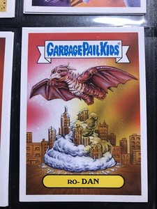 2019 Garbage Pail Kids REVENGE HORROR-IBLE Ro Dan Rodan Godzilla