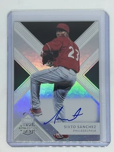 2018 Panini Elite Extra Ed Sixto Sanchez Auto! 🔥 HOT! Phillies - Picture 1 of 6