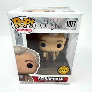 Funko Pop! Fernseher #1077 Good Omens Aziraphale mit Ice Cream Chase Version - Bild 1 von 6