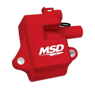 MSD Red Ignition Coil Pro Power Series For 1997-2004 Chevrolet Corvette - 8285 - Image 1 of 3