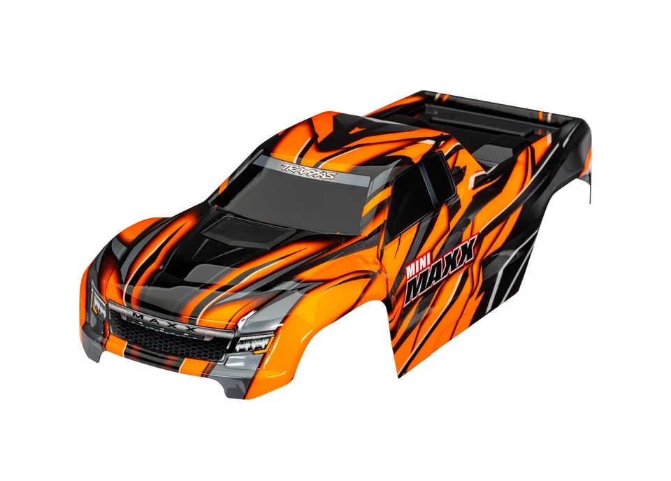 Traxxas Painted Body Mini Maxx Orange Clipless TRA10711ORNG - Image 1 of 1