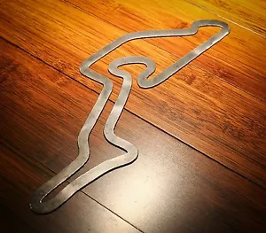 Circuito 12" Nurburgring Gran Prix pista contorno arte da parete uomo da appendere grotta - Foto 1 di 1