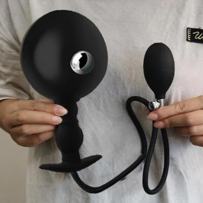 Extra-Grande-Inflable-Hombre-Prostata-Anal-Bott-Plug-Consolador-Enorme-Hombres-Mujeres-Juguete Sexual Foto 1 de 4