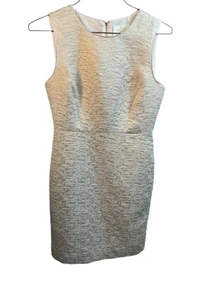 Vestido Kate Spade DELLA All That Glitters Rubor/Dorado Talla 8 sin mangas Foto 1 de 4