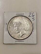 1926 S Silver Peace Dollar/cleaned
