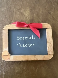 "Special Teacher" Magnet Rectangle Chalkboard Gift - Picture 1 of 8