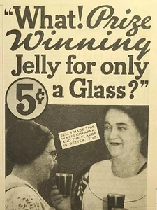 Certo Fruit Pectin Jelly Jam Champion Damas Recetas Vintage Impreso Anuncio 1932 - Imagen 1 de 5