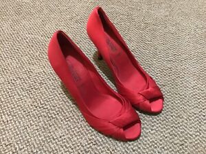 **Brand New** New Look Red High Heel Shoes - UK Size 5