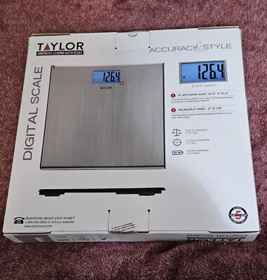 Taylor Precision Stainless Steel Digital Scale Model #7403 -  New in box - Image 1 of 2