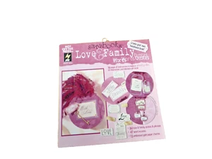 HOT OF THE PRESS SCRABOOK WORDS & QUOTES EMBOSSED GOLD PAPER CHARMS - Picture 1 of 3