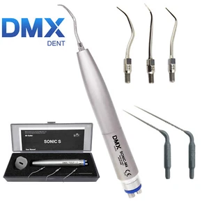 DMXDENT Sonic S Dental Hygienist Air Scaler Handpiece 4 Hole Tips SJ1 SJ2 SJ3 - Picture 1 of 30