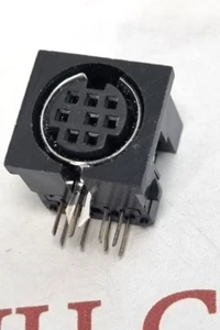 MDIN-8S DIN- 8 Jack DIN hembra ángulo recto - 8 contactos - Imagen 1 de 3