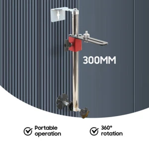 Soporte de montaje en pared nivel láser universal de 300 mm Soporte láser ajustable - Imagen 1 de 8