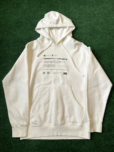 Twenty 21 One Pilots Band Hoodie Erwachsene S weiß Sweatshirt Trench Promo selten - Bild 1 von 4