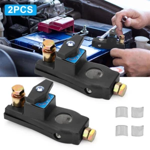 2Pcs Car Battery Disconnect Isolator Cut Off Switch 12V / 24V Universal Terminal - Picture 1 of 7