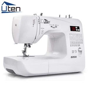 Uten Electric Sewing Machine 60 Stitches Embroidery Quilting w/ Speed Control - Picture 1 of 12