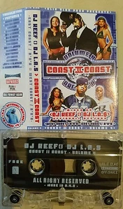 DJ Keef and DJ LAS coast II coast mixtape cassette album rare eminem - Picture 1 of 3
