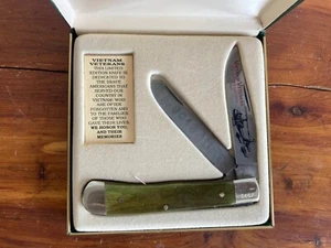 United Boker Limited Edition Vietnam Veterans Commemorative Knife #3467 OF #5000 - Picture 1 of 12