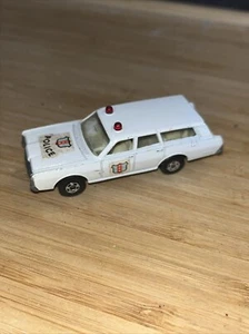 Gebrauchte Vintage Matchbox Lesney Series No 55 Mercury Police Car Wagon 1971 #104 - Bild 1 von 5