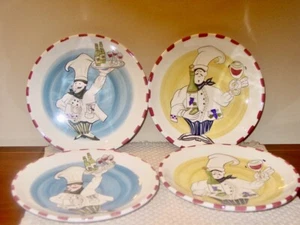 Sonoma Life-style for Home Bordeaux Bistro Four (4) 8 & 1/2" Plates - Picture 1 of 7