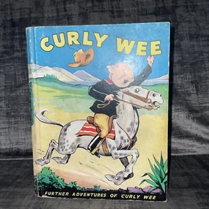 The Liverpool Echo Presents Curly Wee In Further Adventures Maud Budden HB C1950 - Imagen 1 de 13