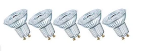 Osram GU10 LED Bulb 4.3W 350lm LED Light Bulbs, 50W  Pack Of 5 - Picture 1 of 8